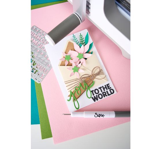 Sizzix Thinlits Punching template "Mini Bold Alpha by Vicki Boutin"