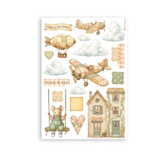 Washi pad Stamperia "Cozy Family"
