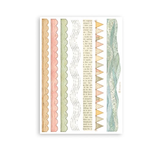 Washi pad Stamperia "Cozy Family"