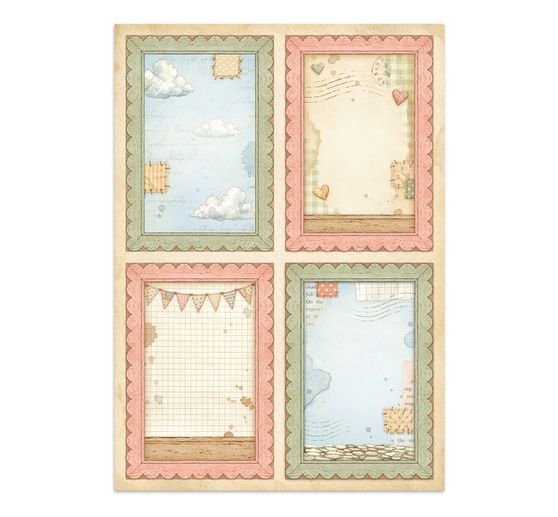 Junk Journal Book Stamperia "Cozy Family"
