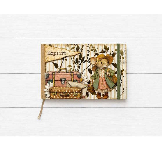 A5 Junk Journal Focus Points Stamperia "Cozy Family"