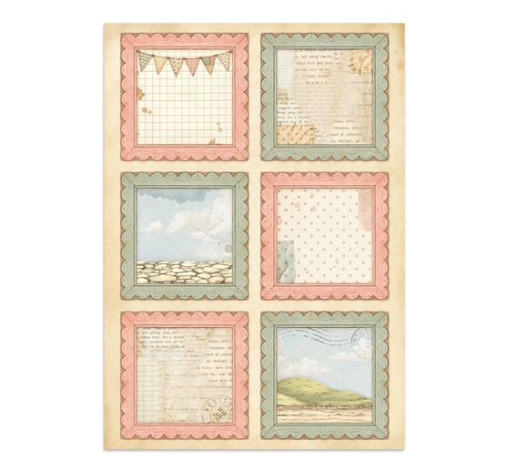 A5 Junk Journal Focus Points Stamperia "Cozy Family"