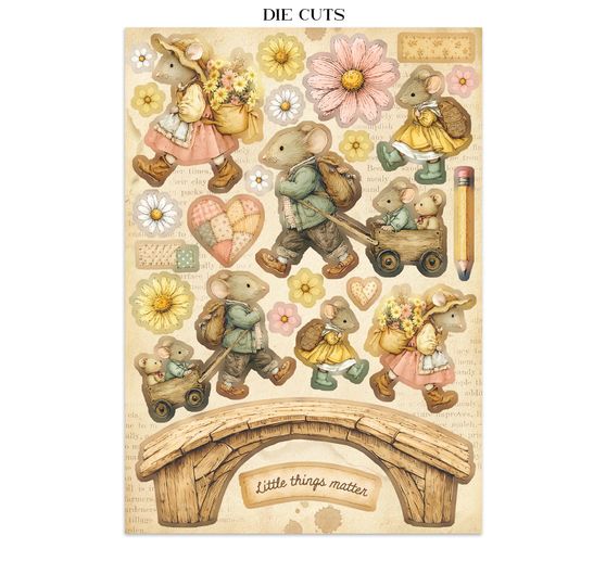 A5 Junk Journal Focus Points Stamperia "Cozy Family"