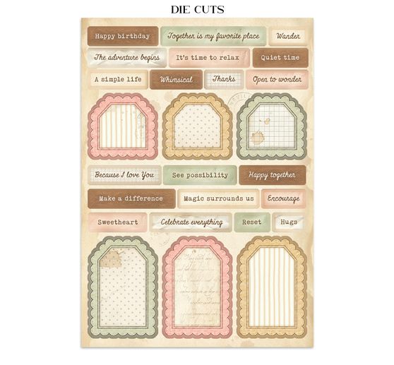 A5 Junk Journal Focus Points Stamperia "Cozy Family"