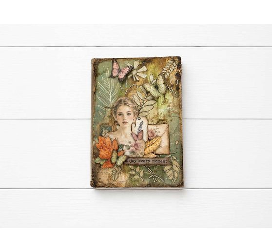 Junk Journal Book Stamperia "Flowers and Poems"