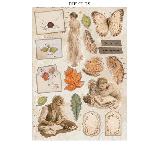 Junk Journal Book Stamperia "Flowers and Poems"