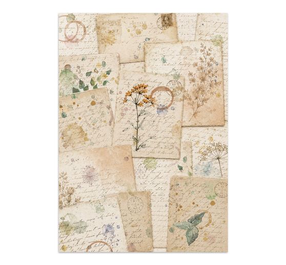 Junk Journal Book Stamperia "Flowers and Poems"