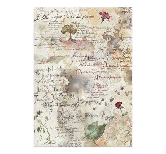 Junk Journal Book Stamperia "Flowers and Poems"