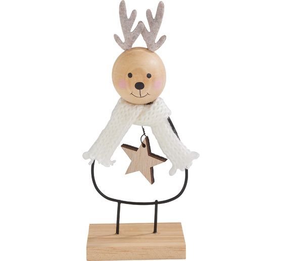 VBS VBS Wire moose with scarf