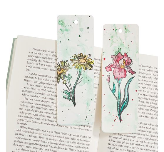 VBS Blank watercolour bookmarks, 30 pcs.