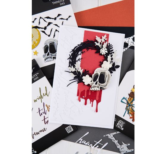 Sizzix Thinlits Punching template "Moonlight Scare by Tim Holtz"