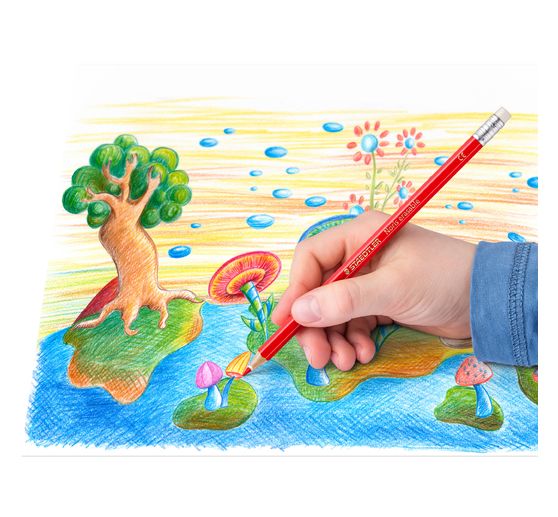 STAEDTLER Erasable coloured pencils "Noris erasable"