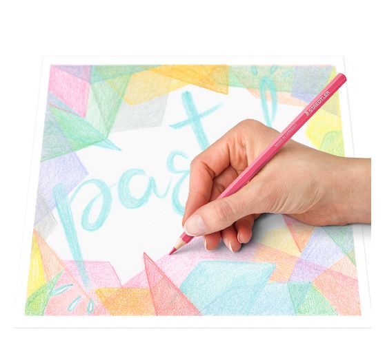 STAEDTLER Coloured pencils "Pastel", 12 colours