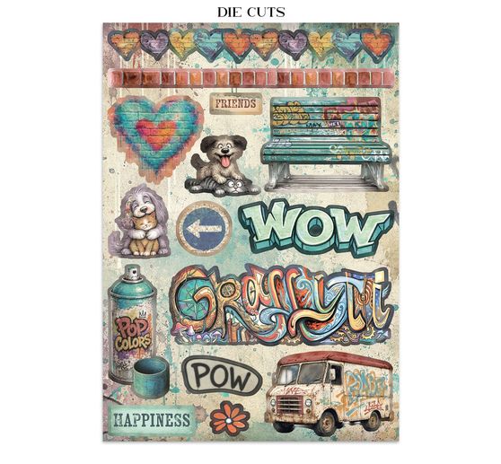 Junk Journal Book Stamperia "Furry Friends 2"