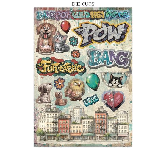 Junk Journal Book Stamperia "Furry Friends 2"