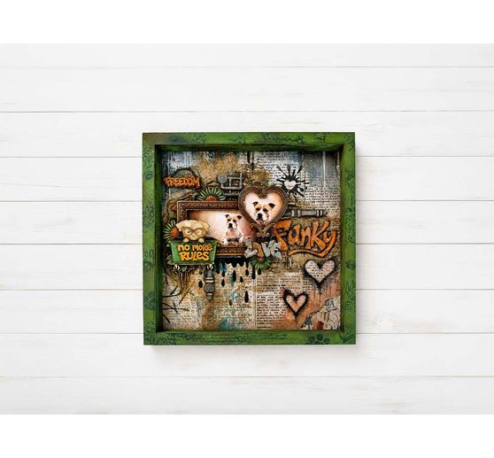 Blok pro scrapbook Stamperia "Furry Friends 2 Backgrounds"