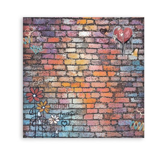 Blok pro scrapbook Stamperia "Furry Friends 2 Backgrounds"