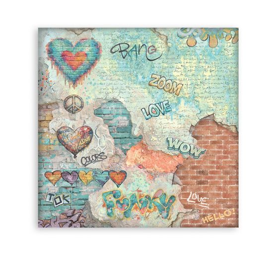 Blok pro scrapbook Stamperia "Furry Friends 2 Backgrounds"