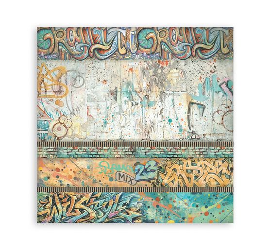 Blok pro scrapbook Stamperia "Furry Friends 2 Backgrounds"