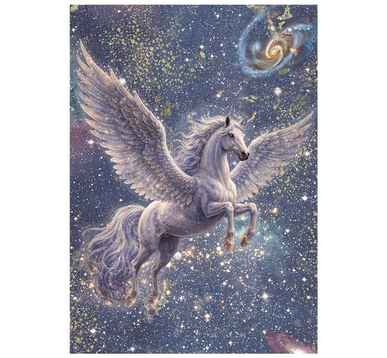 Motiv r&yacute;žov&yacute; pap&iacute;r sada Stamperia "Cosmos", DIN A6, sada 8 kusů