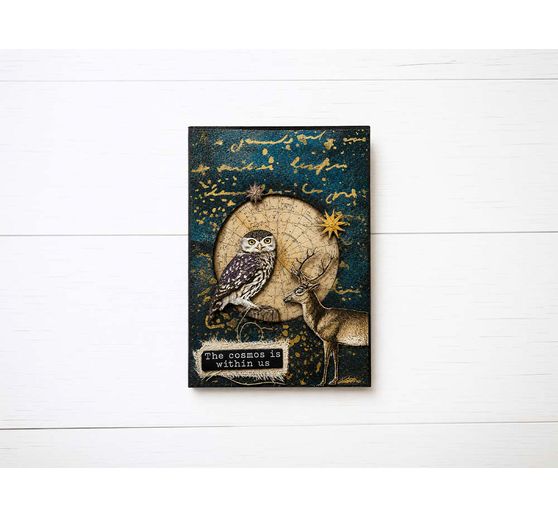 Junk Journal Book Stamperia "Cosmos"