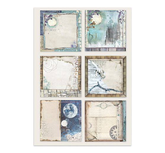 Junk Journal Book Stamperia "Cosmos"