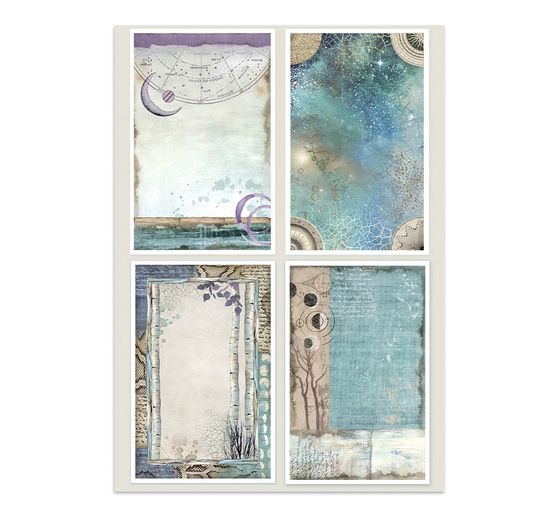 Junk Journal Book Stamperia "Cosmos"