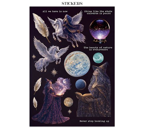 Junk Journal Book Stamperia "Cosmos"