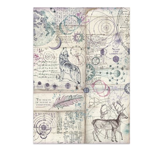 Junk Journal Book Stamperia "Cosmos"