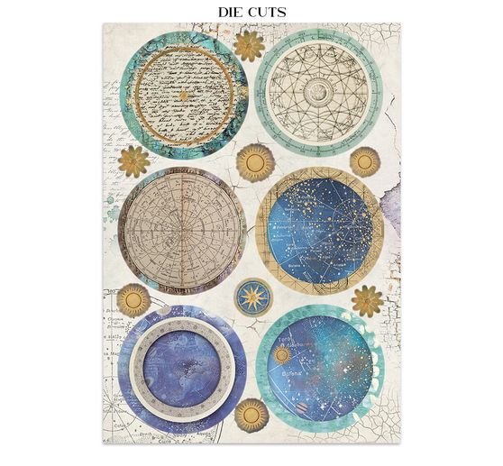 Junk Journal Book Stamperia "Cosmos"