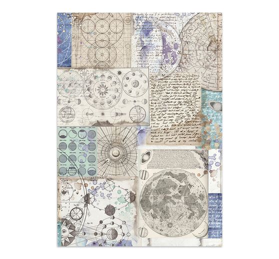 Junk Journal Book Stamperia "Cosmos"