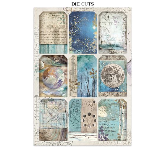 Junk Journal Book Stamperia "Cosmos"
