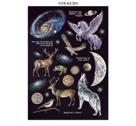 Junk Journal Book Stamperia "Cosmos"