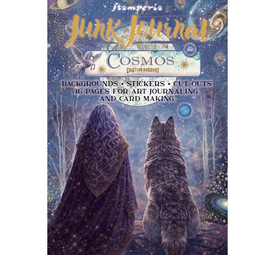 Junk Journal Book Stamperia "Cosmos"