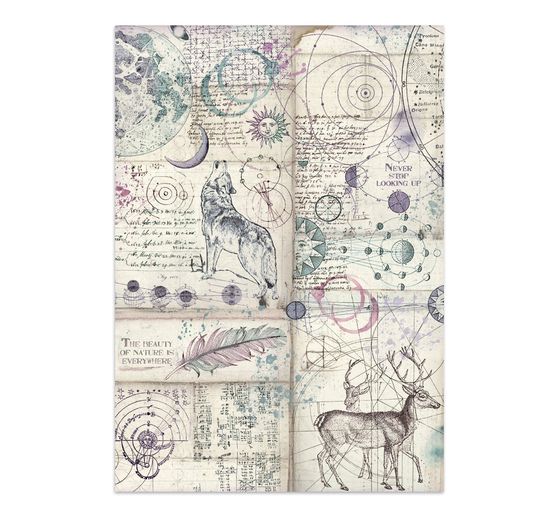 A5 Junk Journal Focus Points Stamperia "Cosmos"