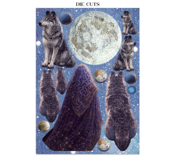 A5 Junk Journal Focus Points Stamperia "Cosmos"