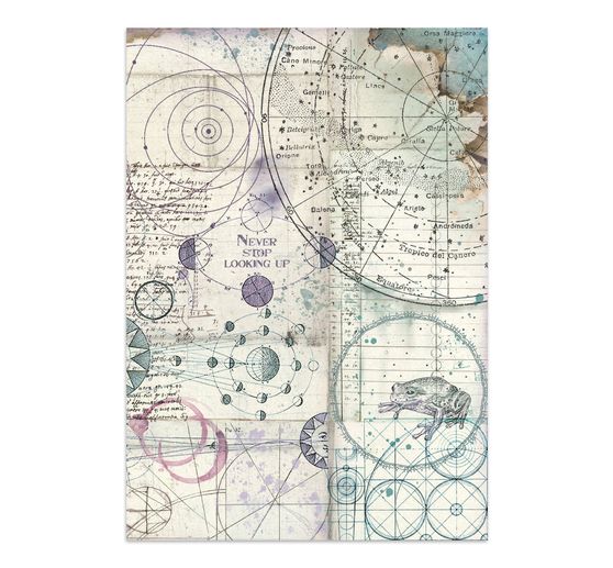 A5 Junk Journal Focus Points Stamperia "Cosmos"