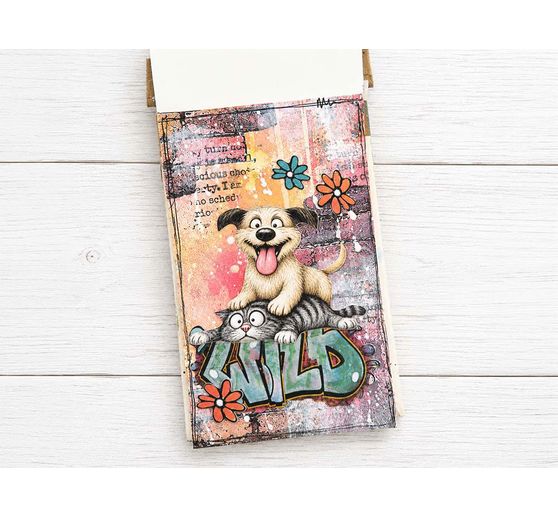 Rub On sada Stamperia "Furry Friends 2"