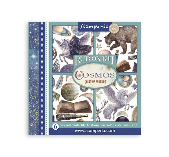 Rub On sada Stamperia "Cosmos"