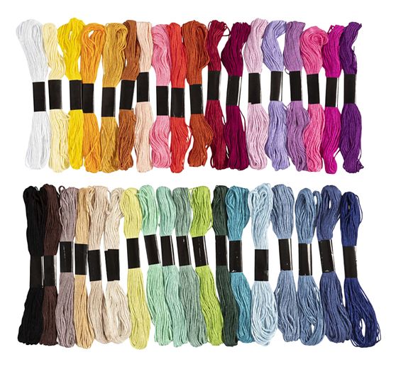Embroidery thread set "Assorted colours"