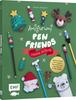 Kniha "Amigurumi Pen Friends - Colorful Christmas"