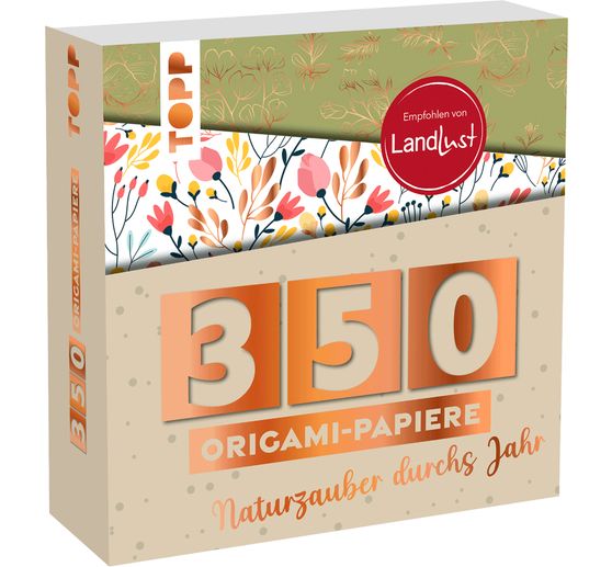 350 Origami papers "Faltzauber durchs Jahr"
