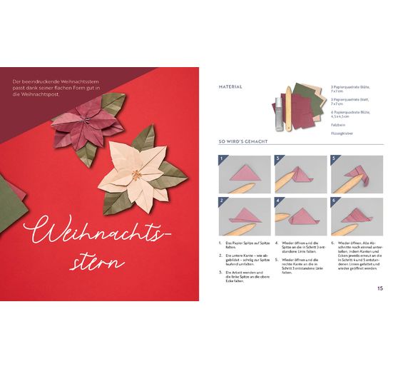 Book "Origami - Winter Flowers"