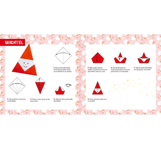 Kniha "88 x Origami Kids - Weihnachtszauber"