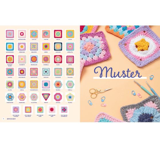 Kniha "Granny Squares - soft & cosy"