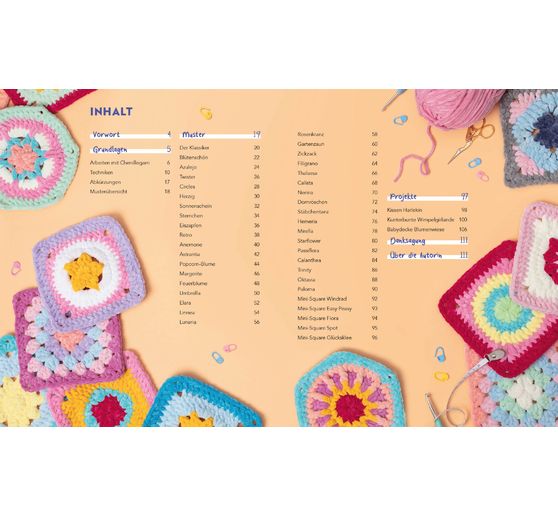 Kniha "Granny Squares - soft & cosy"