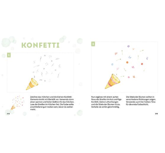 Book "111 Watercolor - Kreative Auszeit"
