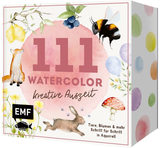 Book "111 Watercolor - Kreative Auszeit"