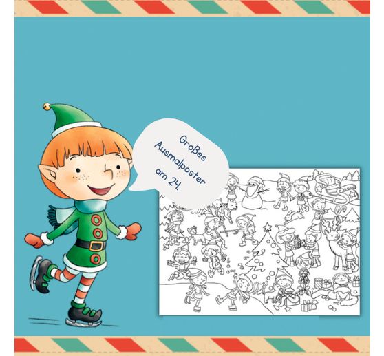 24 letters from Father Christmas "Adventskalender Post"