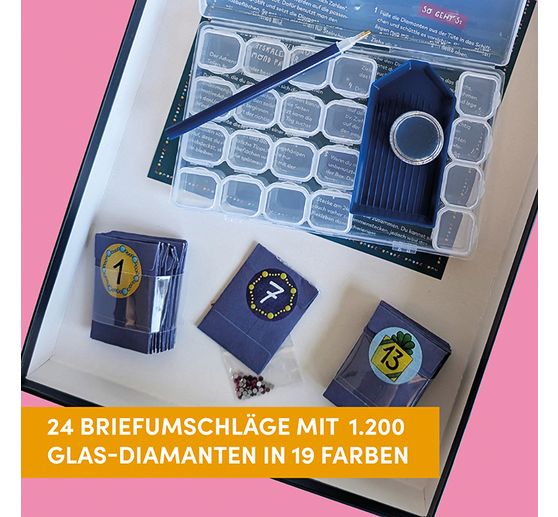 Advent calendar "Diamond Painting - Lebkuchenhaus"
